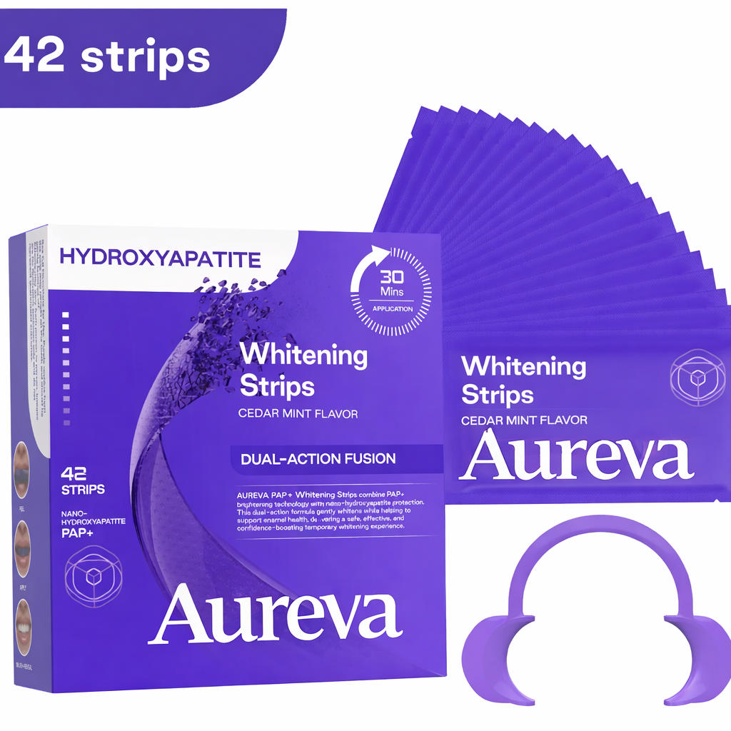 Purple Teeth Whitening Strips