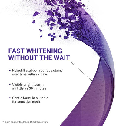 Purple Teeth Whitening Strips