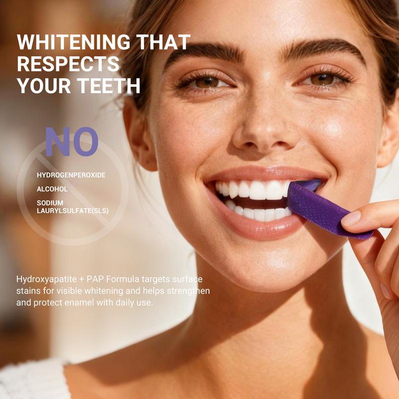 Purple Teeth Whitening Strips