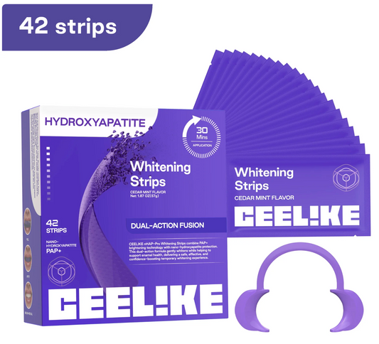 Purple Teeth Whitening Strips